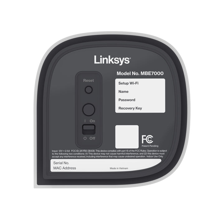 LINKSYS VELOP PRO 7 BE11000 MESH WIFI 7 ROUTER (2-PACK) thumbnail 5