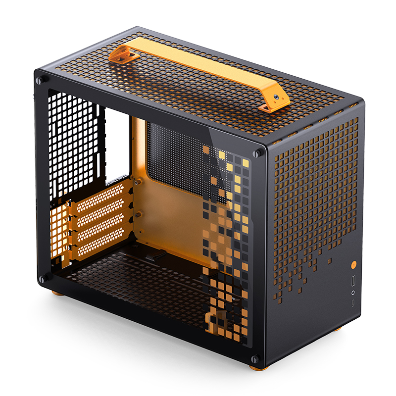 JONSBO Z20 M-ATX CASE BLACK/ORANGE