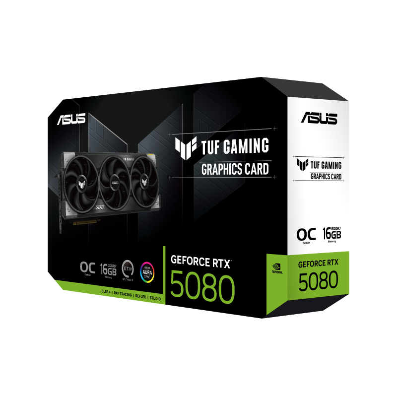 ASUS TUF RTX5080 GAMING OC 16GB GDDR7