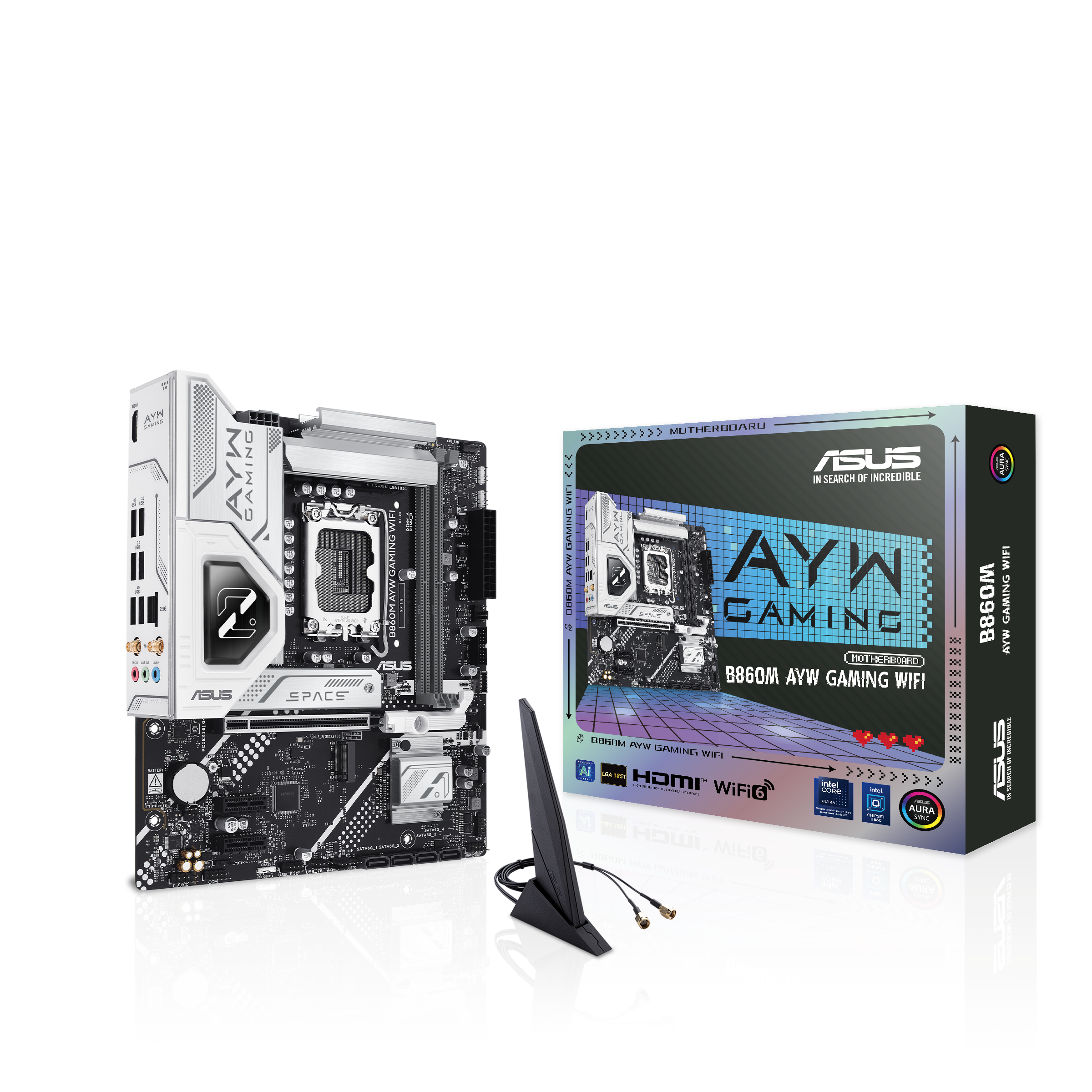 ASUS B860M-AYW GAMING WIFI