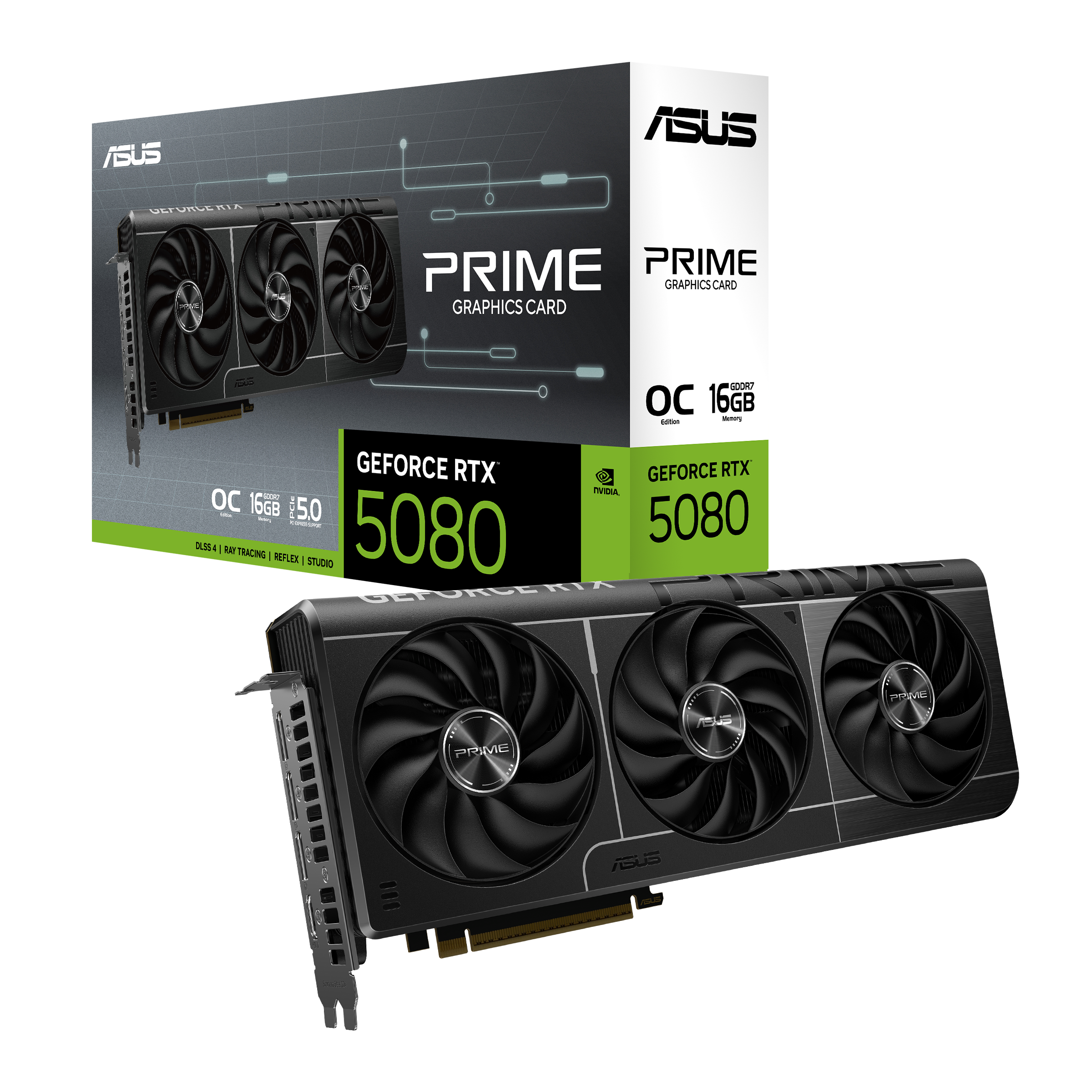 ASUS PRIME RTX5080 OC 16G GDDR7