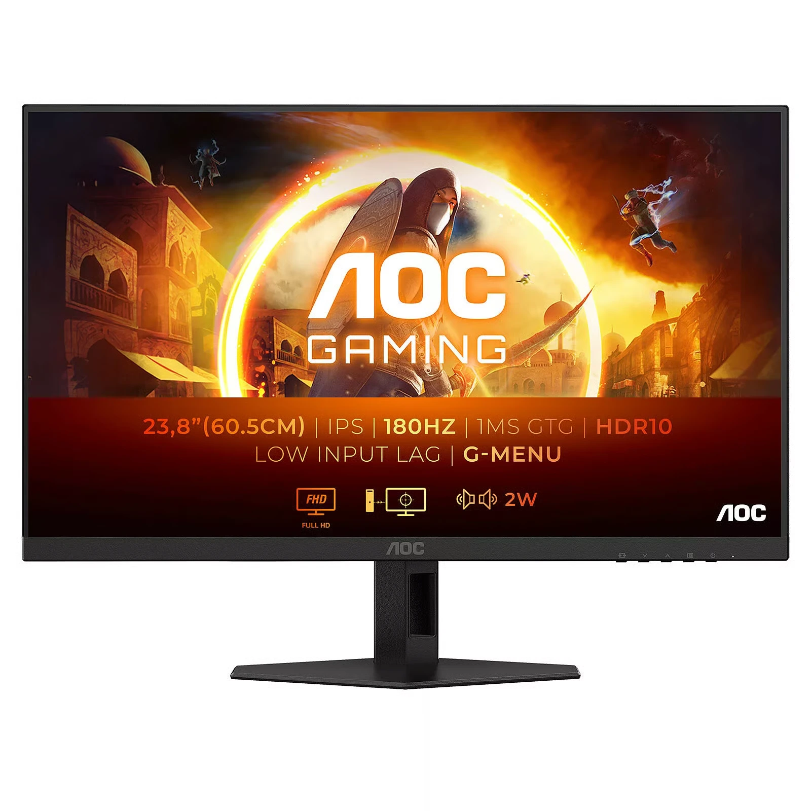 AOC 24G4HX 23.8" LED MONITOR thumbnail 4