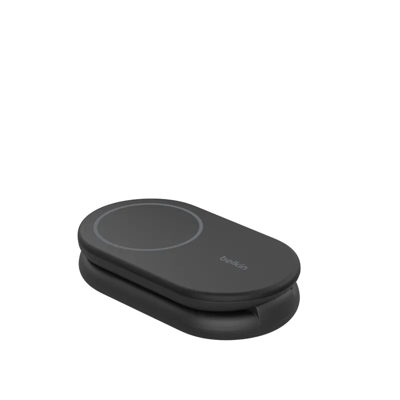 BELKIN BoostCharge2 合 1 Qi2 磁力可摺疊無線充電器 15W 黑