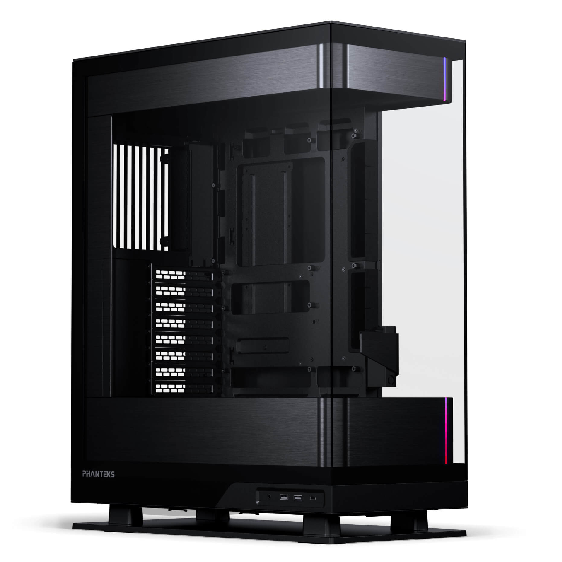 PHANTEKS EVOLV X2 TEMPERED GLASS MID TOWER CASE BLACK