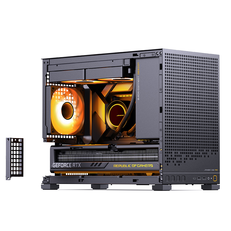 JONSBO D32 PRO VERSION MATX CASE BLACK thumbnail 15