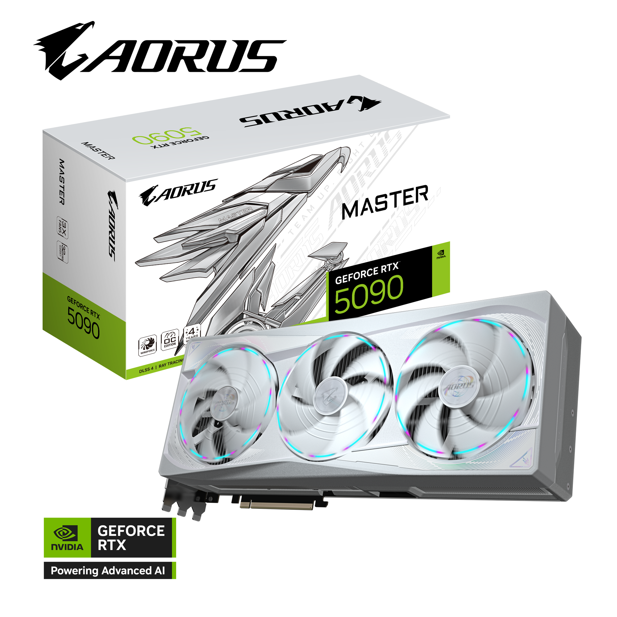 GIGABYTE RTX5090 AORUS MASTER ICE 32GB GDDR7 thumbnail 11