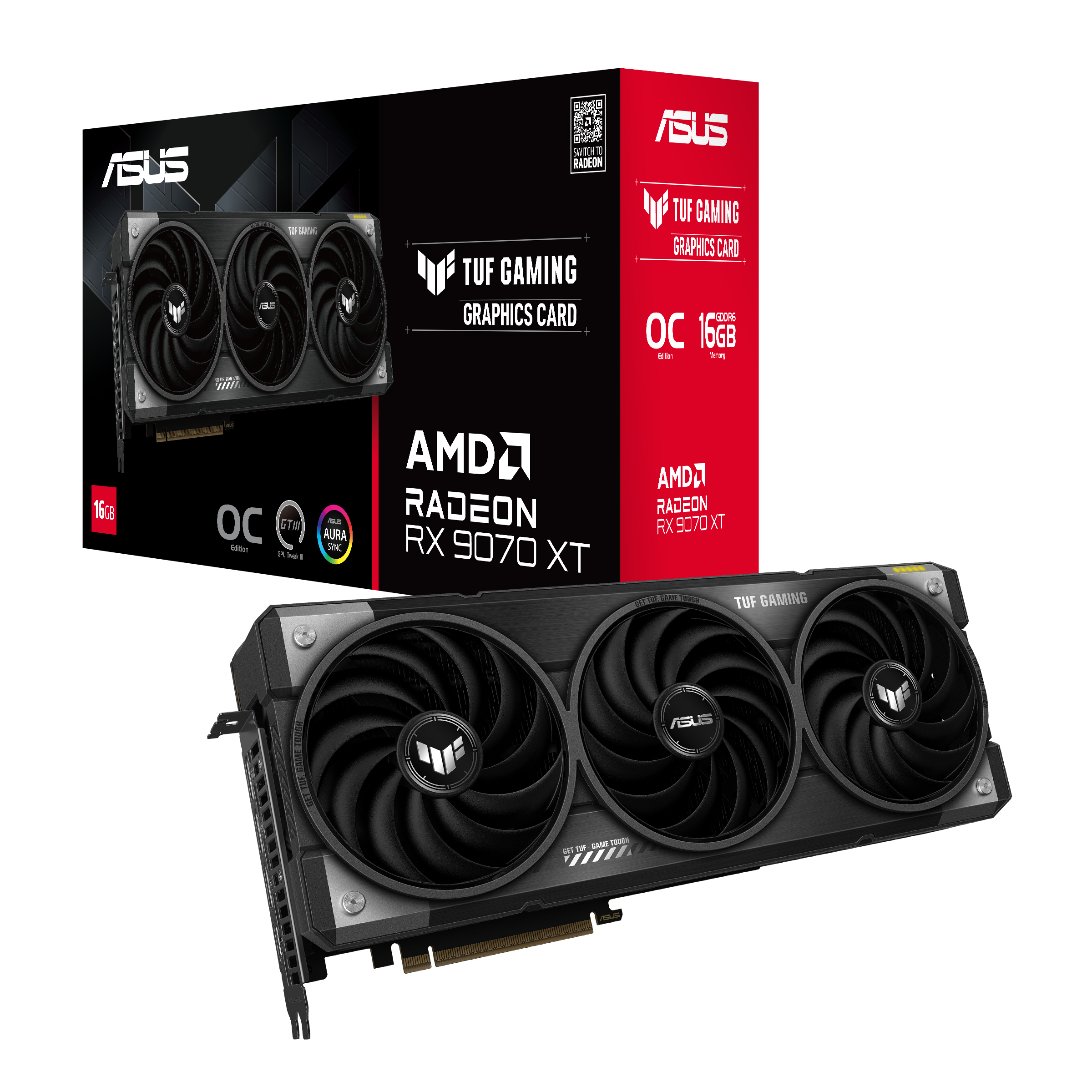 ASUS TUF GAMING RX9070XT OC 16GB GDDR6