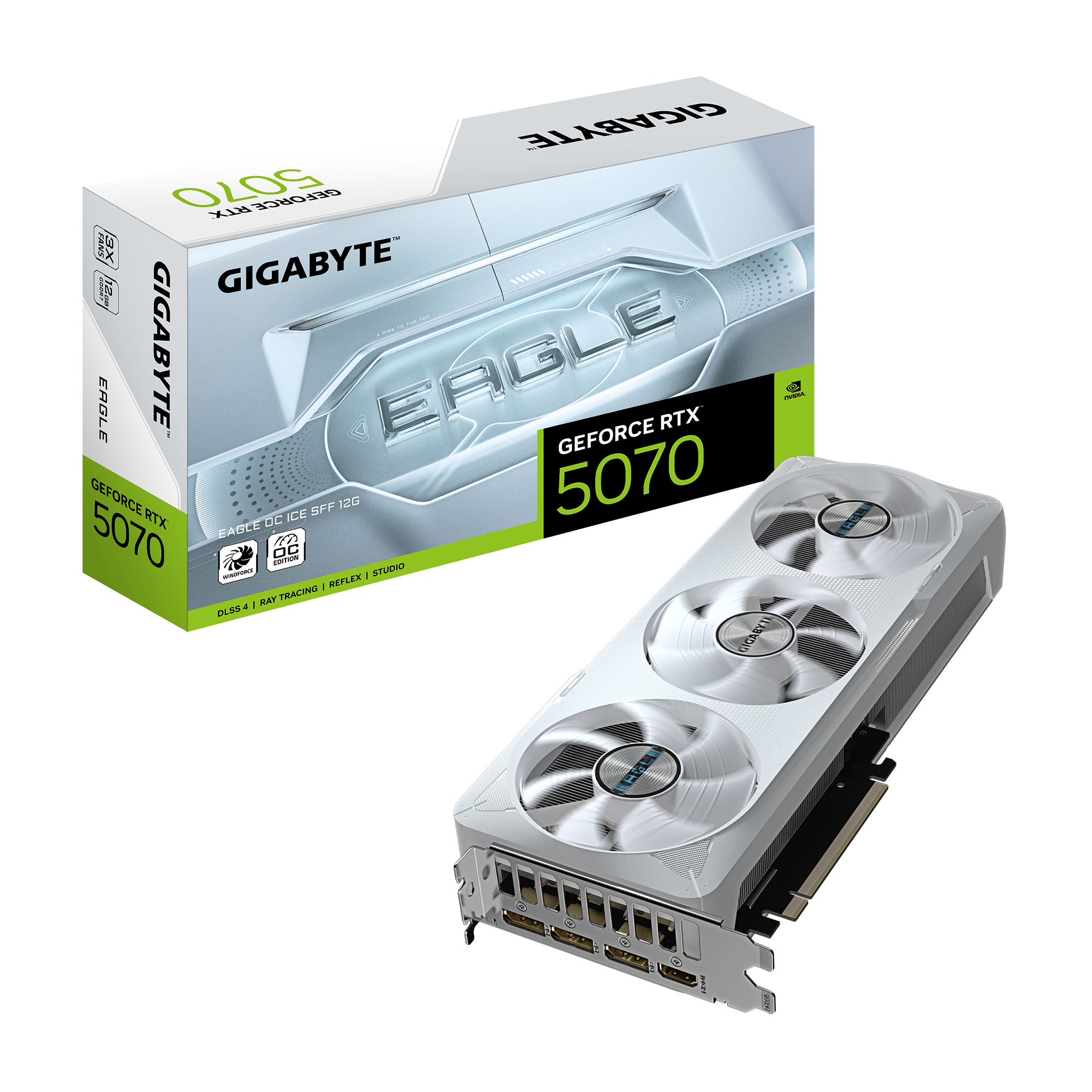 GIGABYTE RTX5070 EAGLE OC ICE 12GB GDDR7