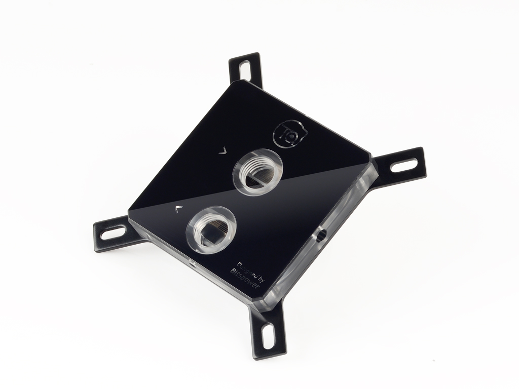 TOUCHAQUA CPU Block Acrylic Clear (2015Q3CPUACI) - Black