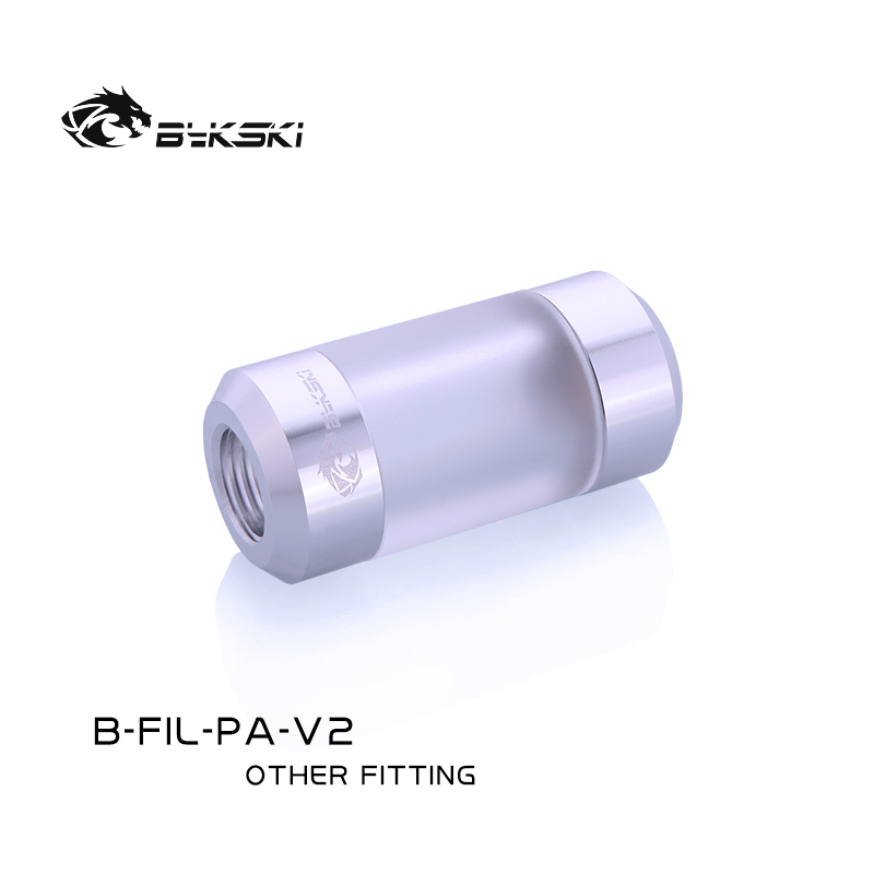 BYKSKI 精品銀色亞克力過濾器