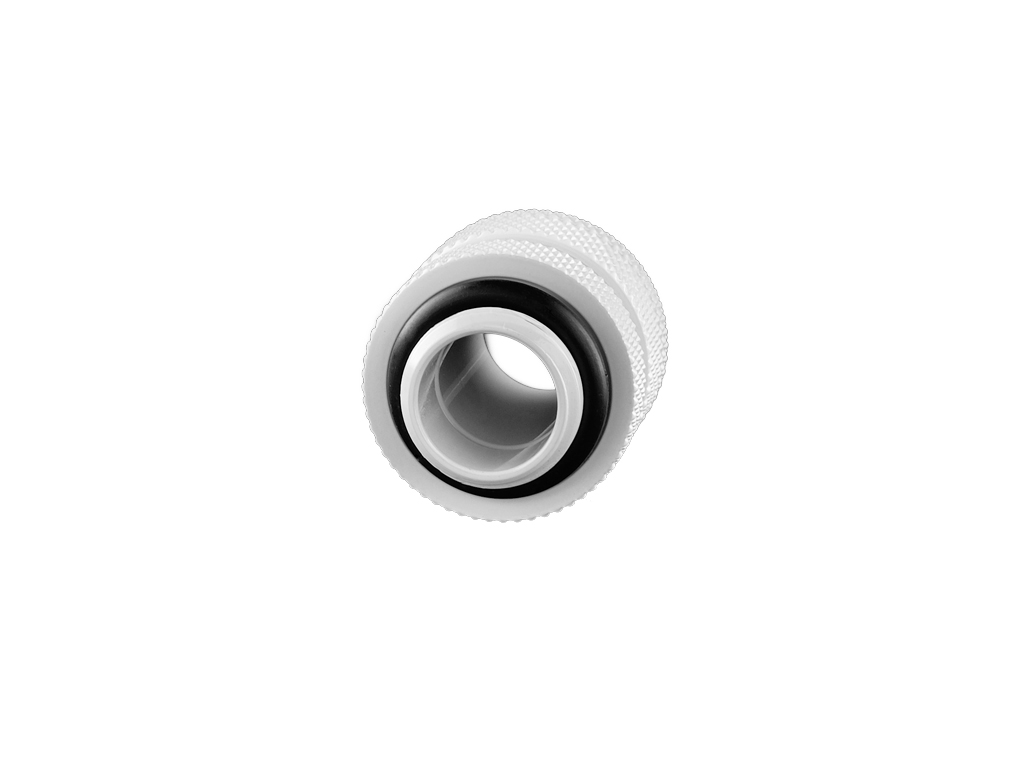 BITSPOWER DeluxeWhite Mini Dual G1/4" Adjustable Aqua Link