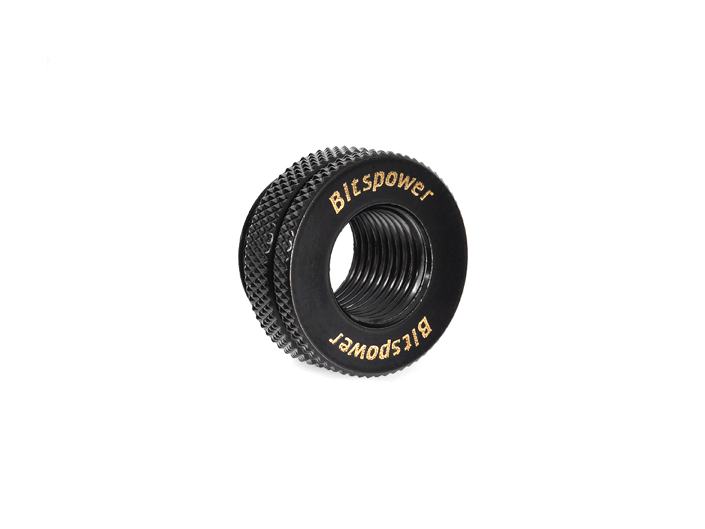 BITSPOWER G1/4" Matt Black CaseTop Water-Fill SET
