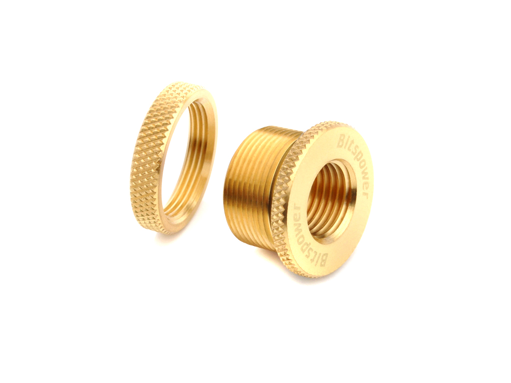 BITSPOWER G1/4" True Brass CaseTop Water-Fill SET