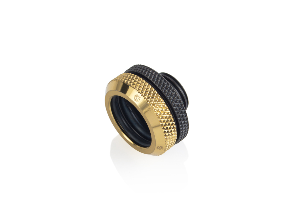 BITSPOWER G1/4" Carbon Black / True Brass Enhance Multi-Link