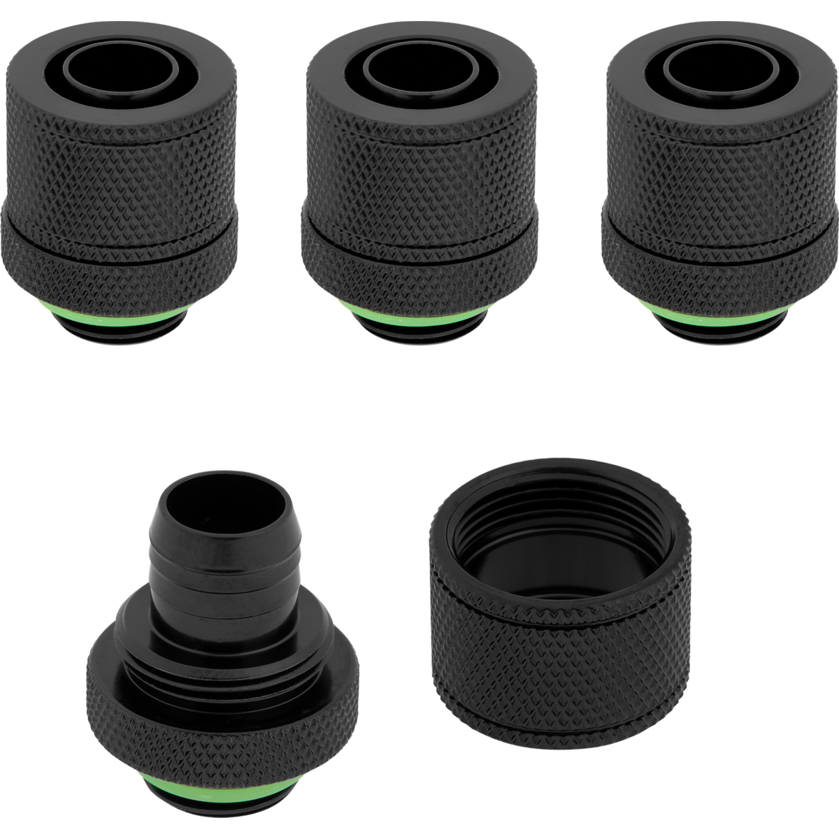 CORSAIR FITTING (SOFT TUBE) XF SOFTLINE 4-PACK