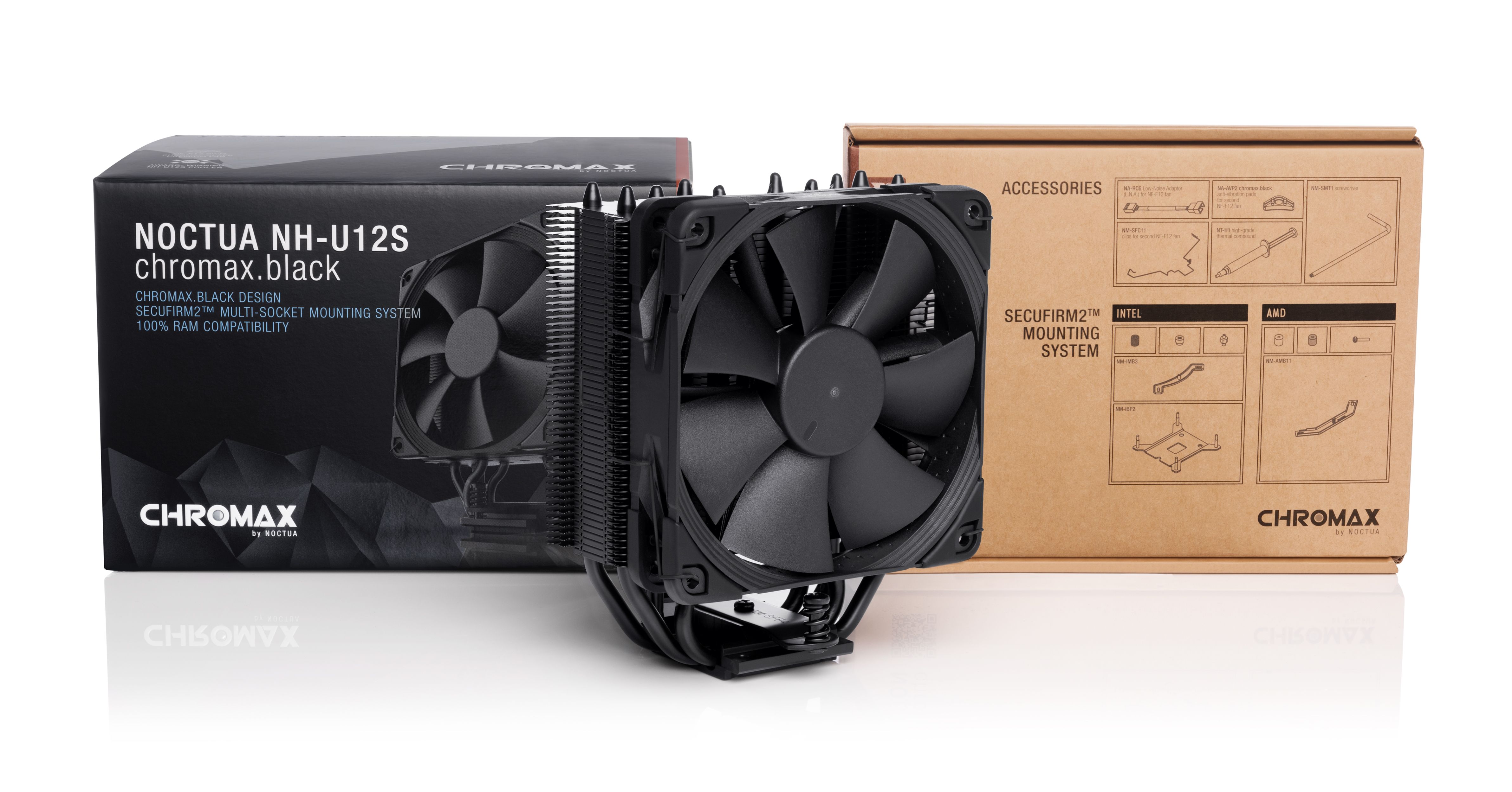 NOCTUA NH-U12S CHROMAX.BLACK