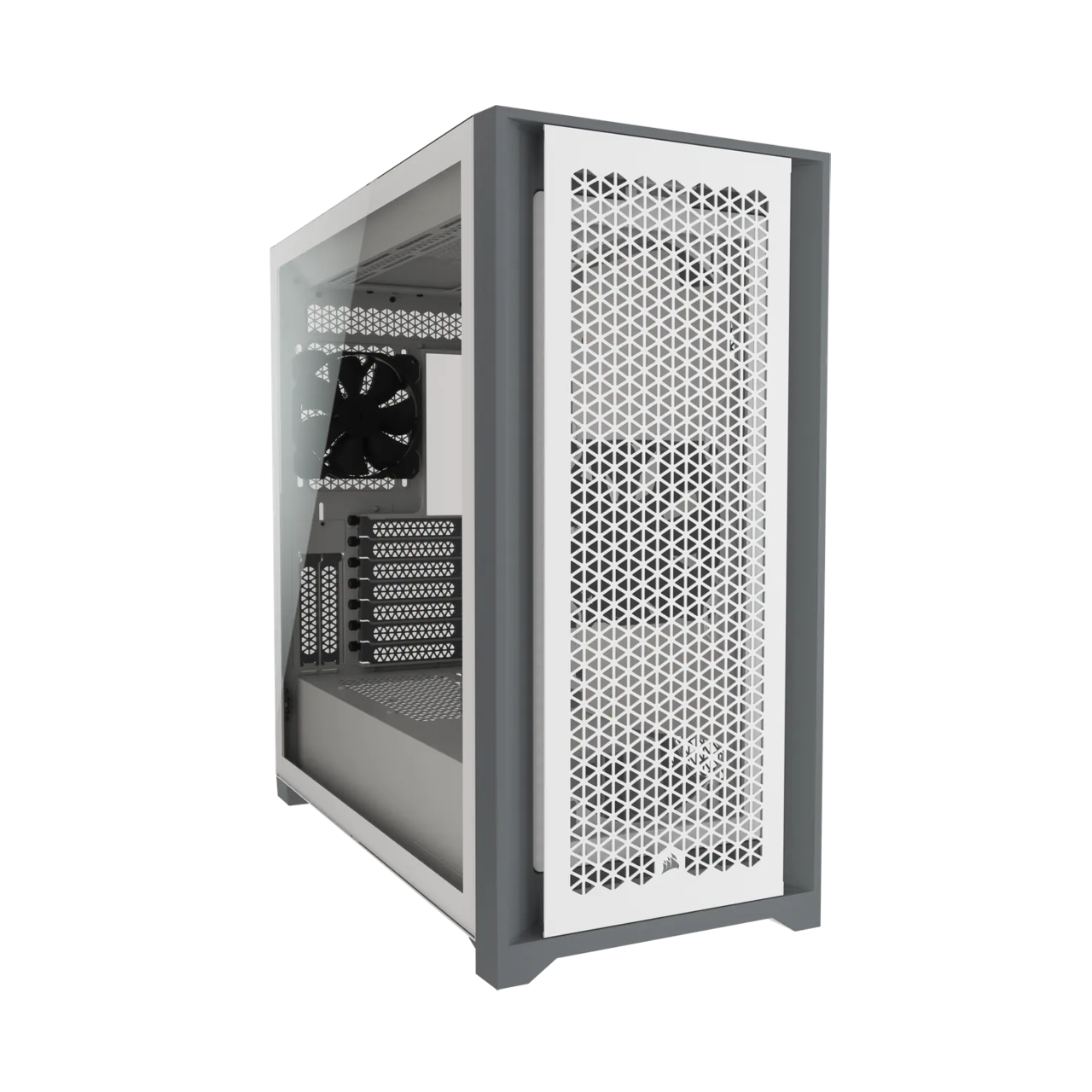 CORSAIR 5000D AIR TEMPERED GLASS MID-GLASS WHITE