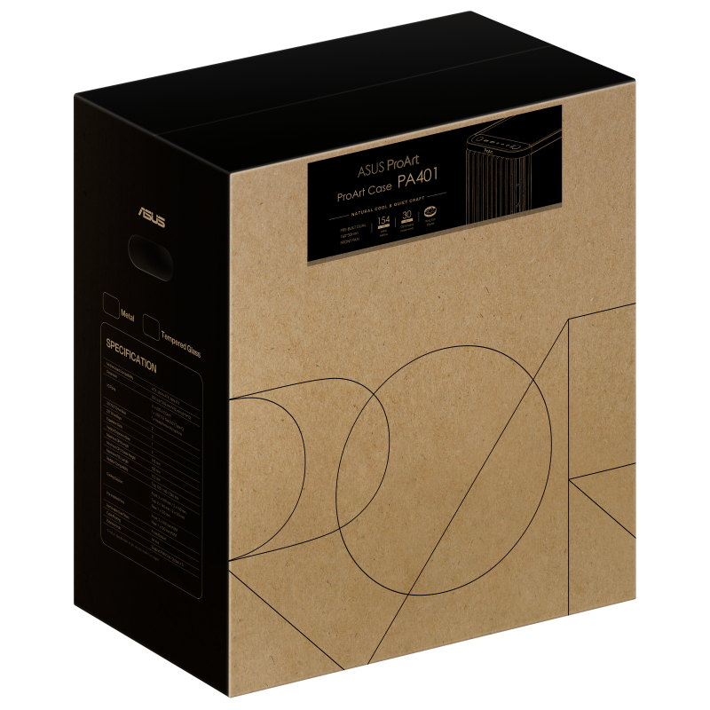 ASUS PROART PA401 WOOD MTL PWM BLACK thumbnail 19