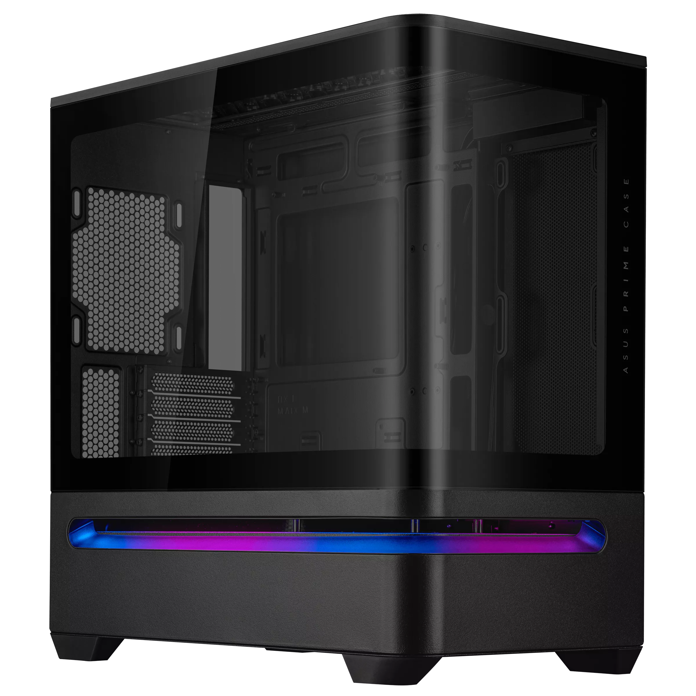 ASUS PRIME AP202 TG MATX CASE BLACK thumbnail 2