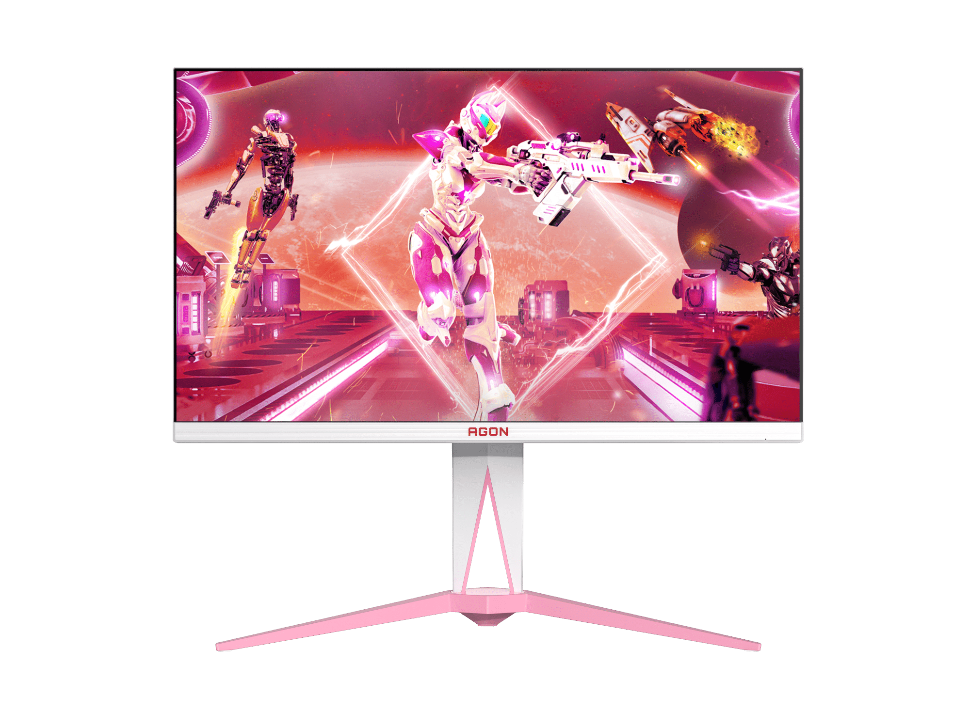 AOC AG275QXR 27" 2K GAMING MONITOR (WHITE) thumbnail 4