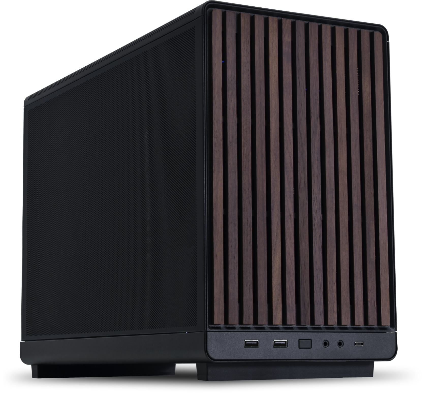 LIAN LI DAN CASE MAX/MINI ITX WOODEN BLACK