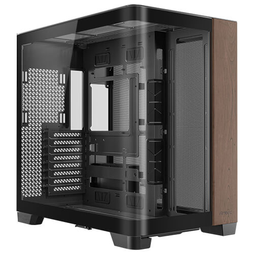 ANTEC C8 CURVE WOOD FRONT & SIDE GLASS CASE