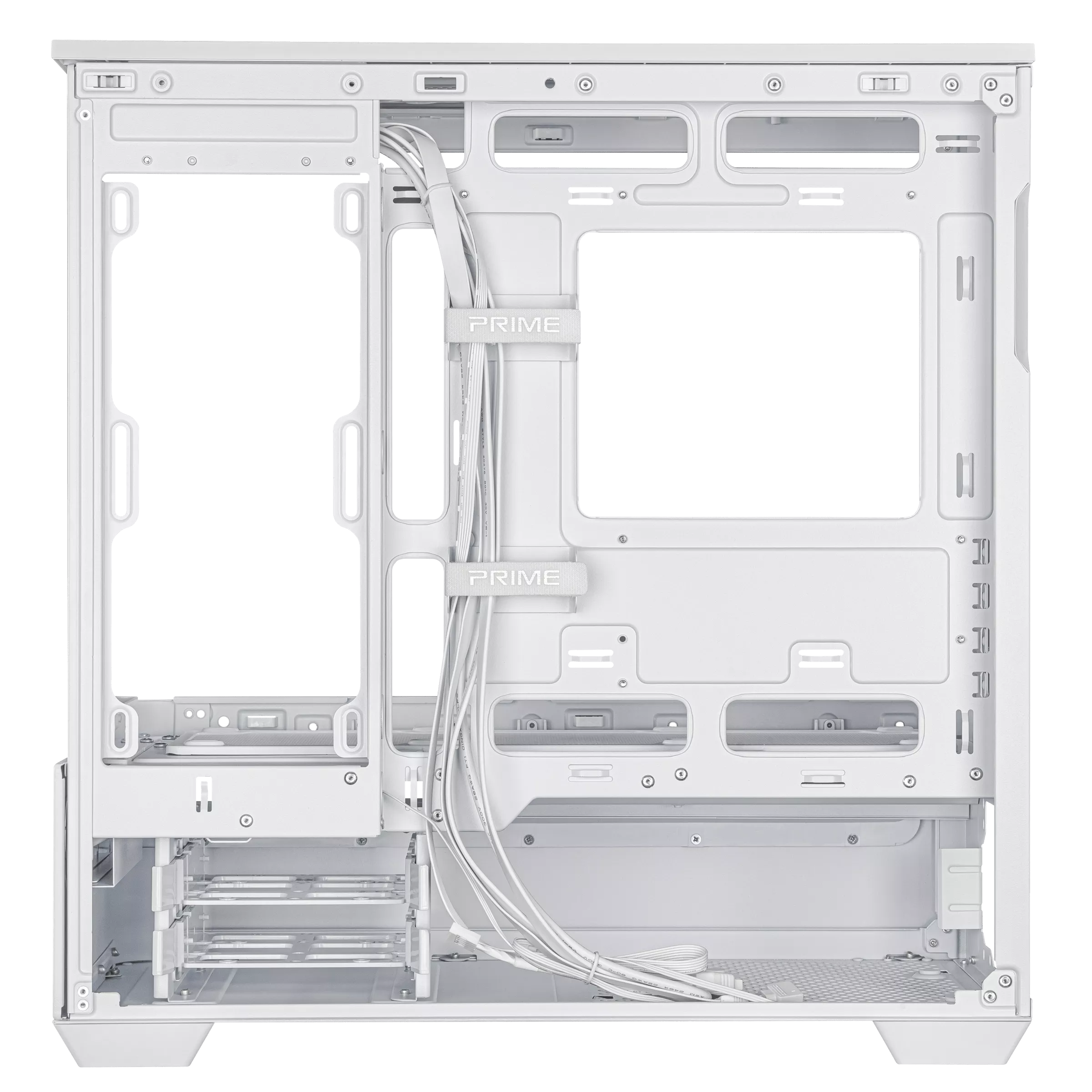 ASUS PRIME AP202 TG MATX CASE WHITE thumbnail 12