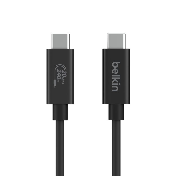 BELKIN Connect USB4 數據線 (240W/20Gbps) 1.2M