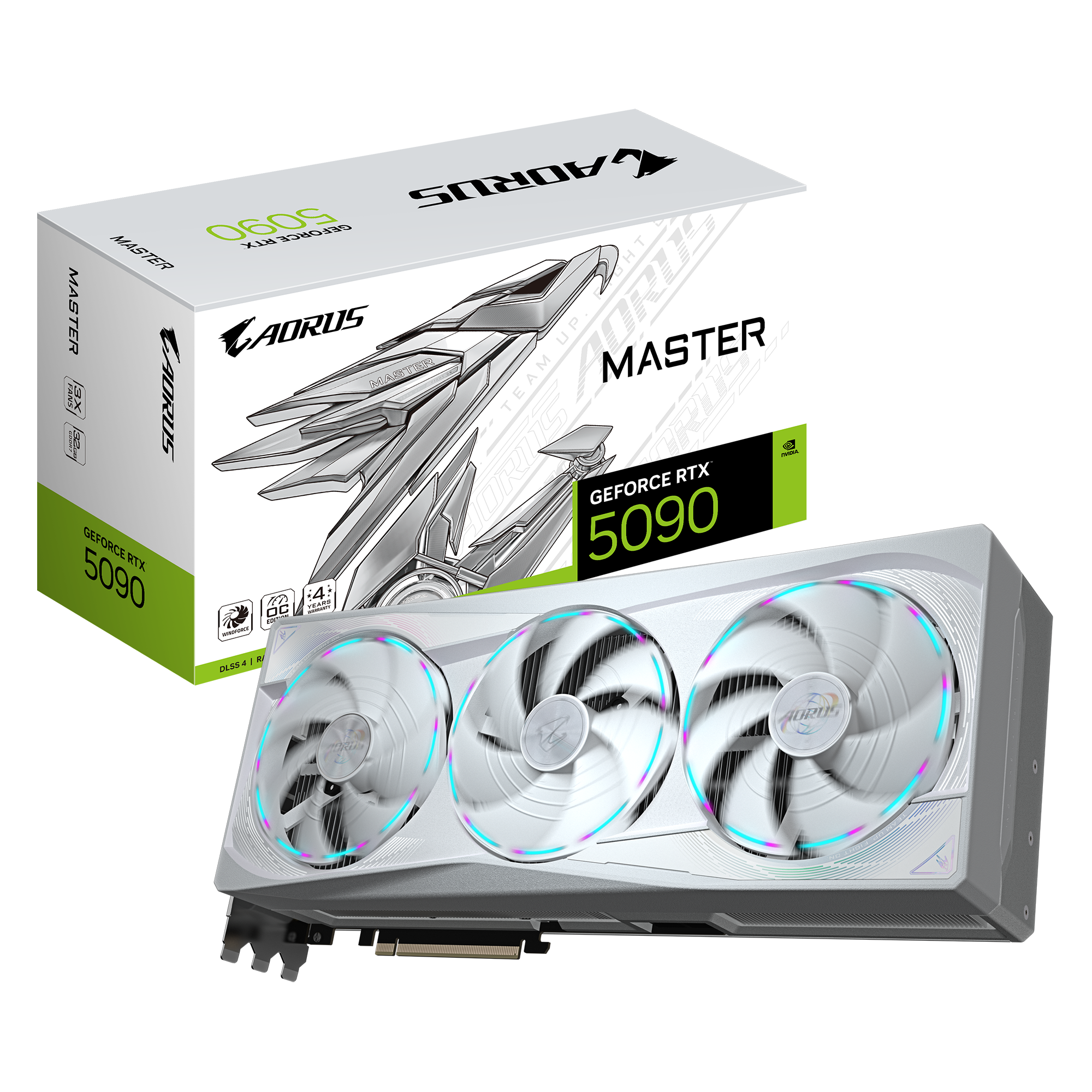 GIGABYTE RTX5090 AORUS MASTER ICE 32GB GDDR7