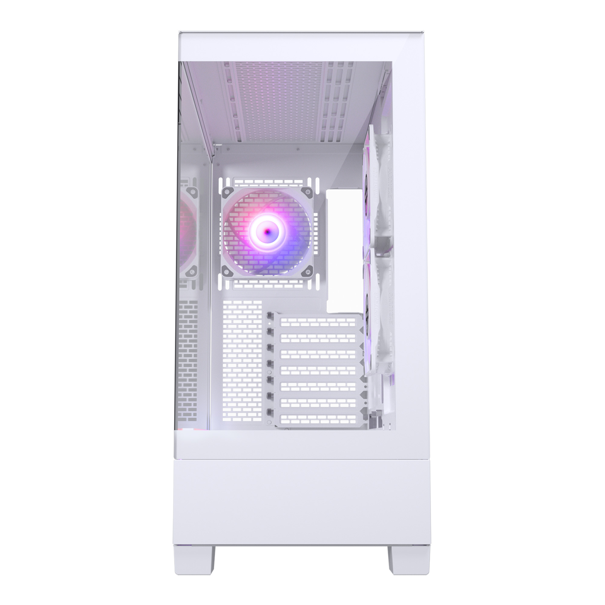 PHANTEKS XT VIEW TEMPERED GLASS MID TOWER CASE WHITE thumbnail 2