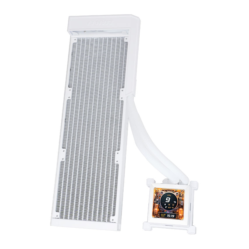 LIAN LI HYDROSHIFT LCD 360N RADIATOR ONLY, NO FAN WHITE