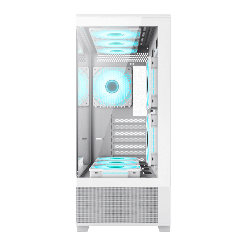 GAMEMAX VISTA AW ATX CASE WHITE thumbnail 4