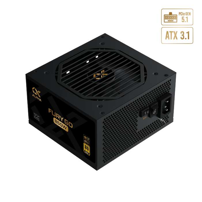 XIGMATEK FURY GD 850W 80+GOLD  ATX3.0 PCIE5.0