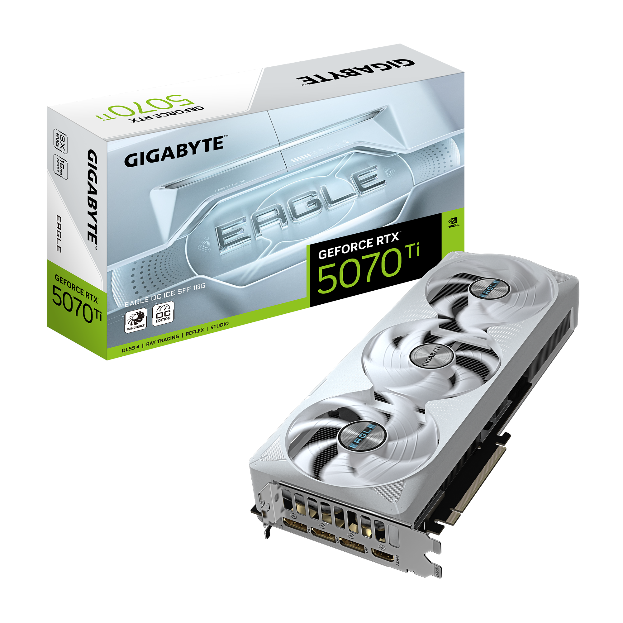 GIGABYTE RTX5070TI EAGLE OC ICE 16GB GDDR7