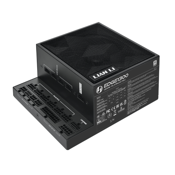 LIAN LI EDGE SERIES 1300W ATX 3.1 FULL MODULAR PLATINUM BK
