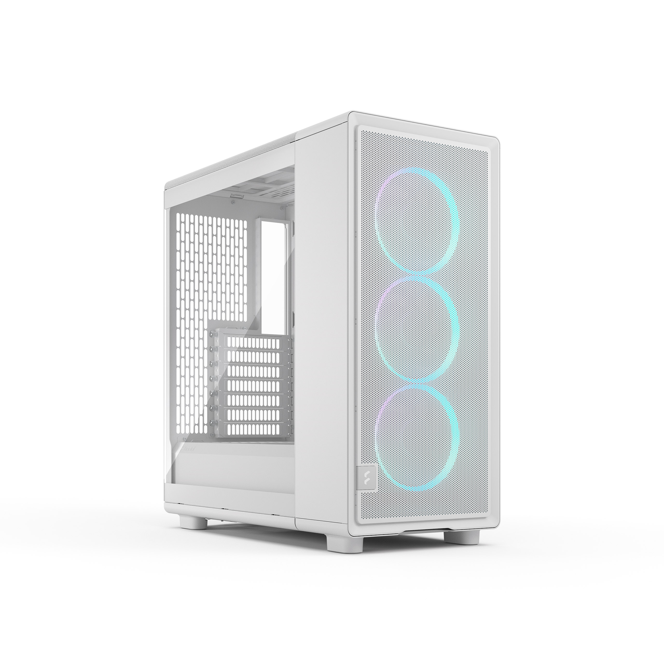 FRACTAL DESIGN EPOCH WHITE TG RGB CLEAR TINT