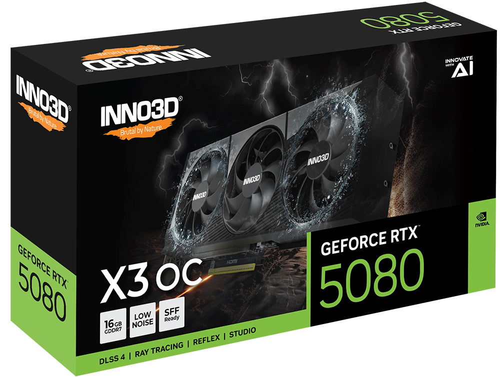 INNO 3D RTX5080 X3 16GB GDDR7
