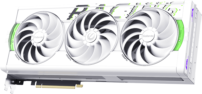 MANLI RTX5080 16GB GDDR7 OC GALLARDO X3 WHITE thumbnail 3