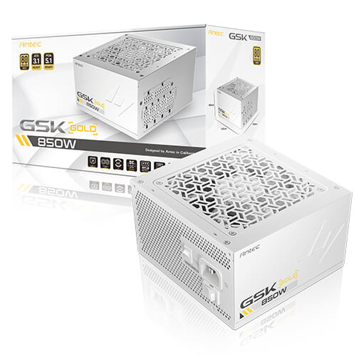 ANTEC GSK850 GB PSU GOLD MODULAR WHITE