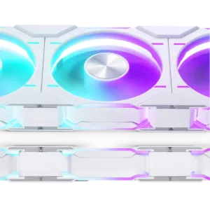 PHANTEKS D30 140MM PWM FAN REGULAR DRGB WHITE (3-PACK)
