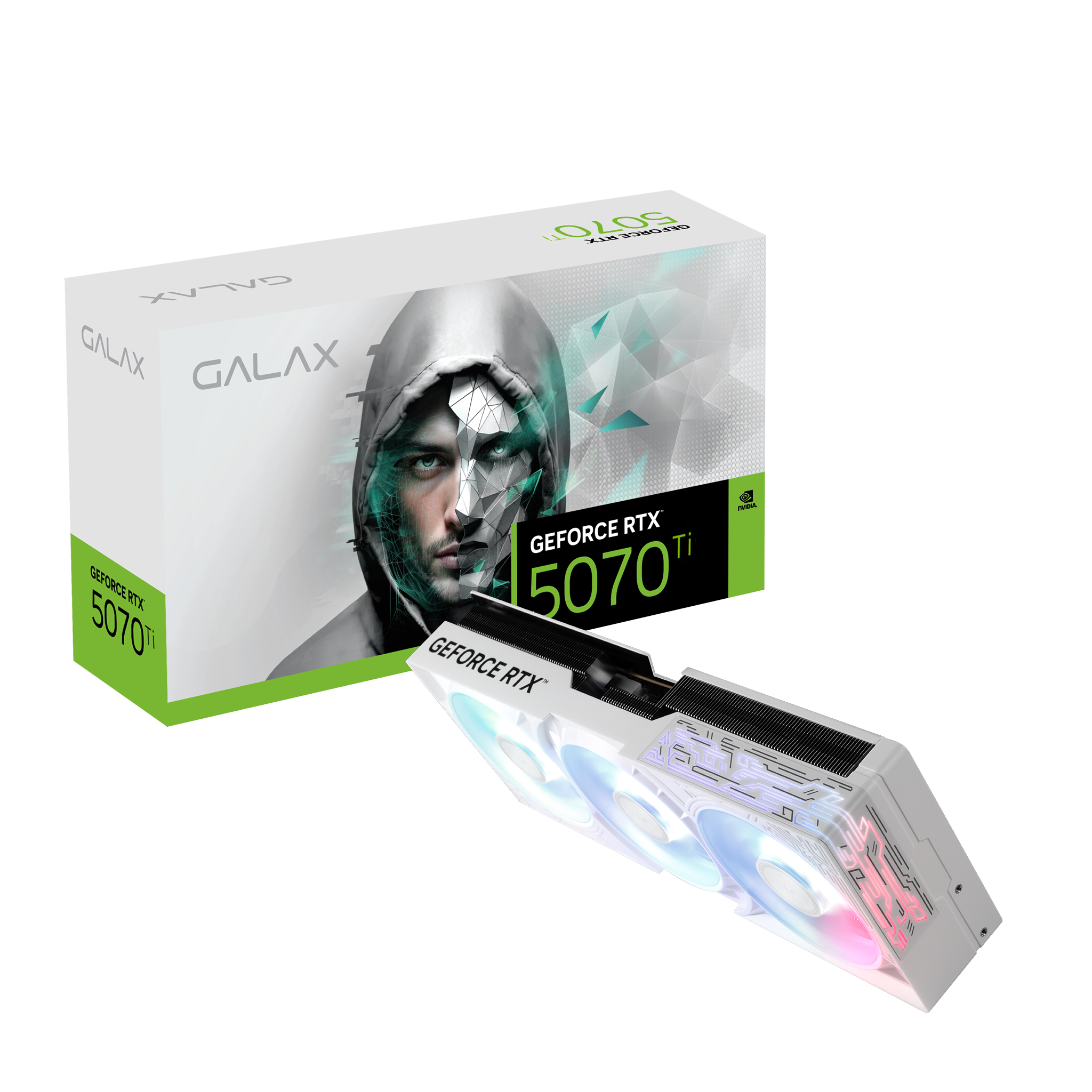 GALAX RTX5070TI EX GAMER WHITE 1-CLICK OC 16GDDR7