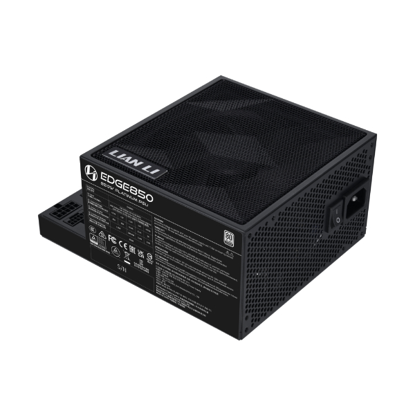 LIAN LI EDGE SERIES 850W ATX 3.1 FULL MODULAR PLATINUM BK