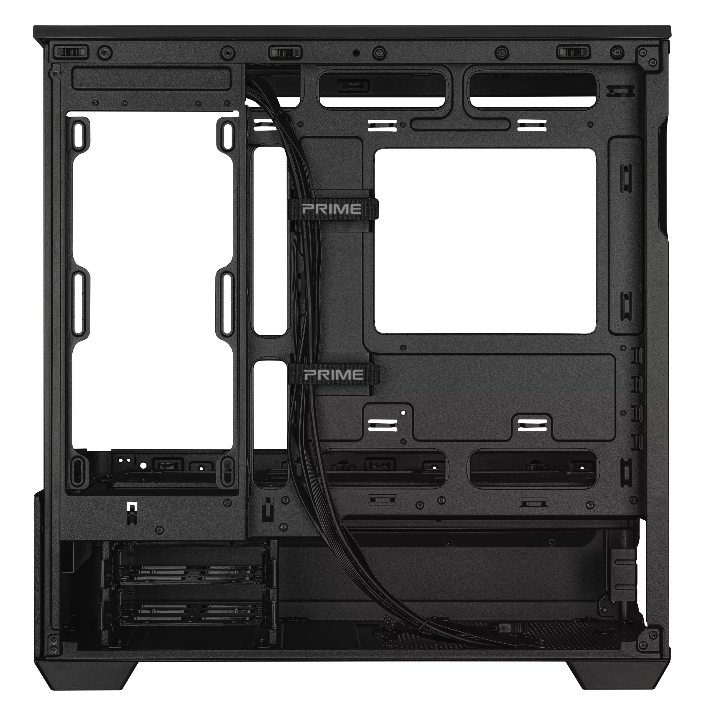 ASUS PRIME AP202 TG MATX CASE BLACK thumbnail 12