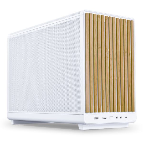 LIAN LI DAN CASE MAX/MINI ITX WOODEN WHITE