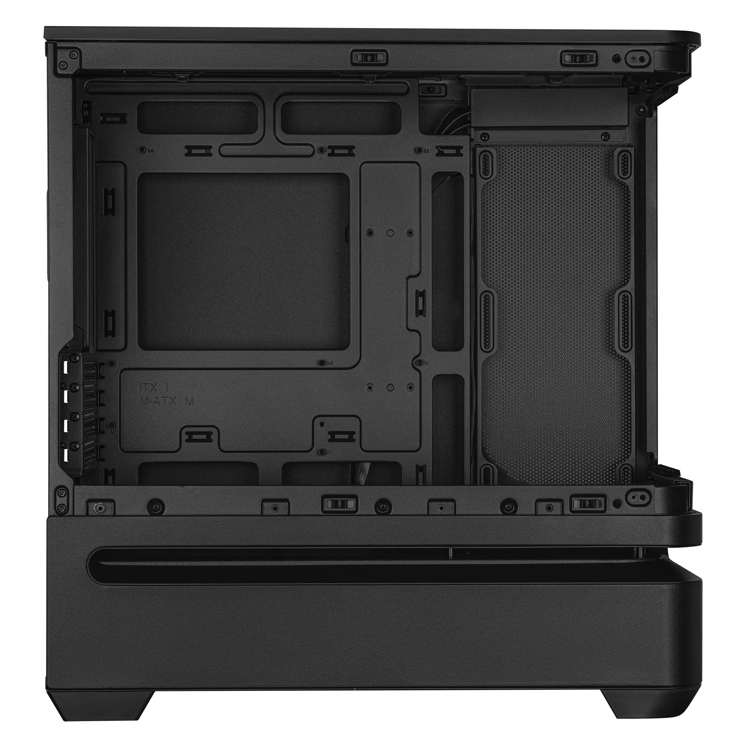 ASUS PRIME AP202 TG MATX CASE BLACK thumbnail 9