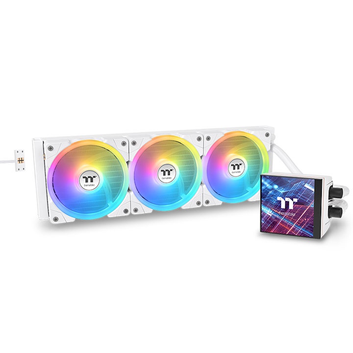 THERMALTAKE MAGFLOE 360 ULTRA SNOW WHIRE