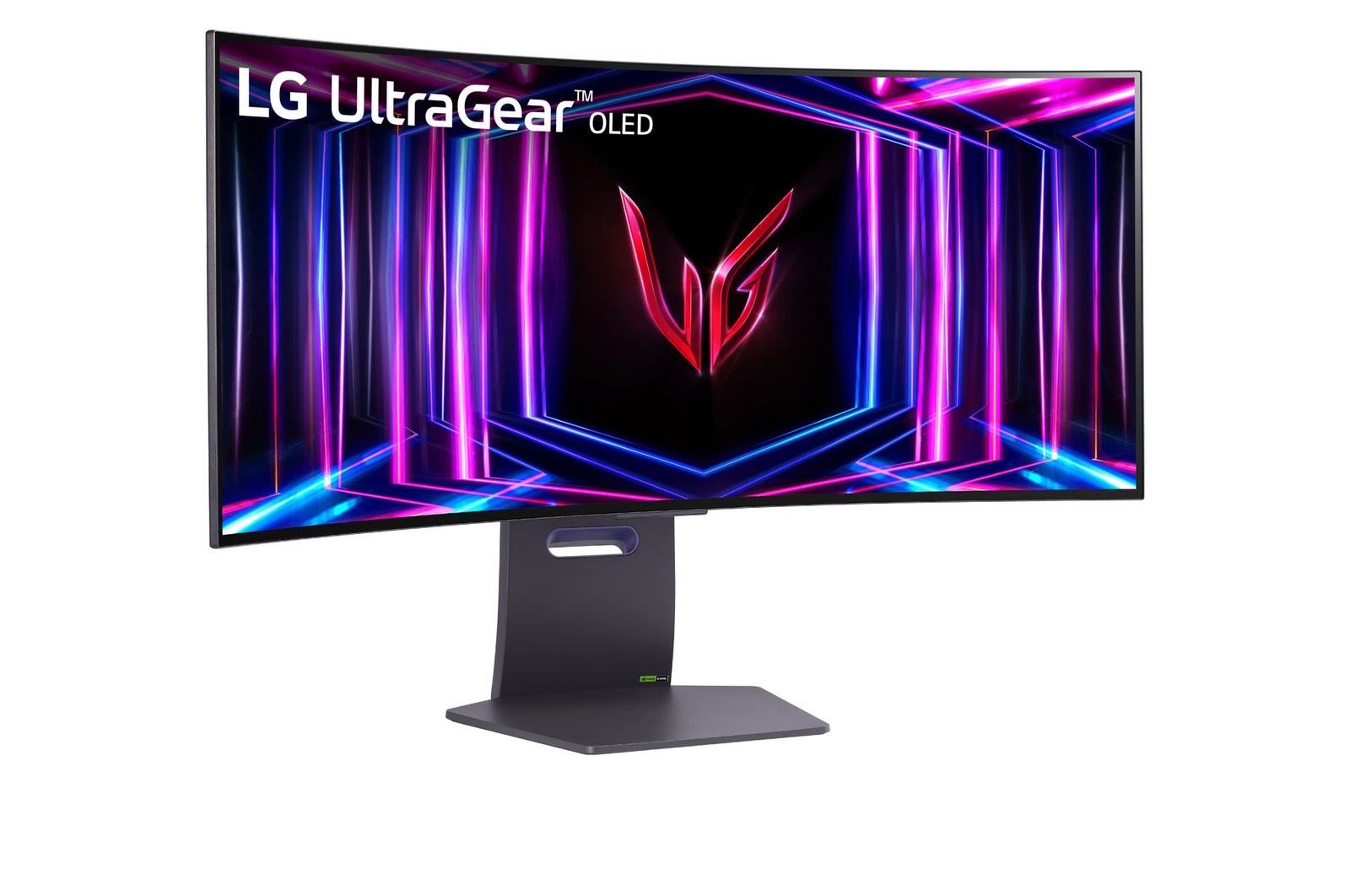 LG 34GS95QE-B 34" ULTRAGEAR OLED CURVED GAMING MON thumbnail 3