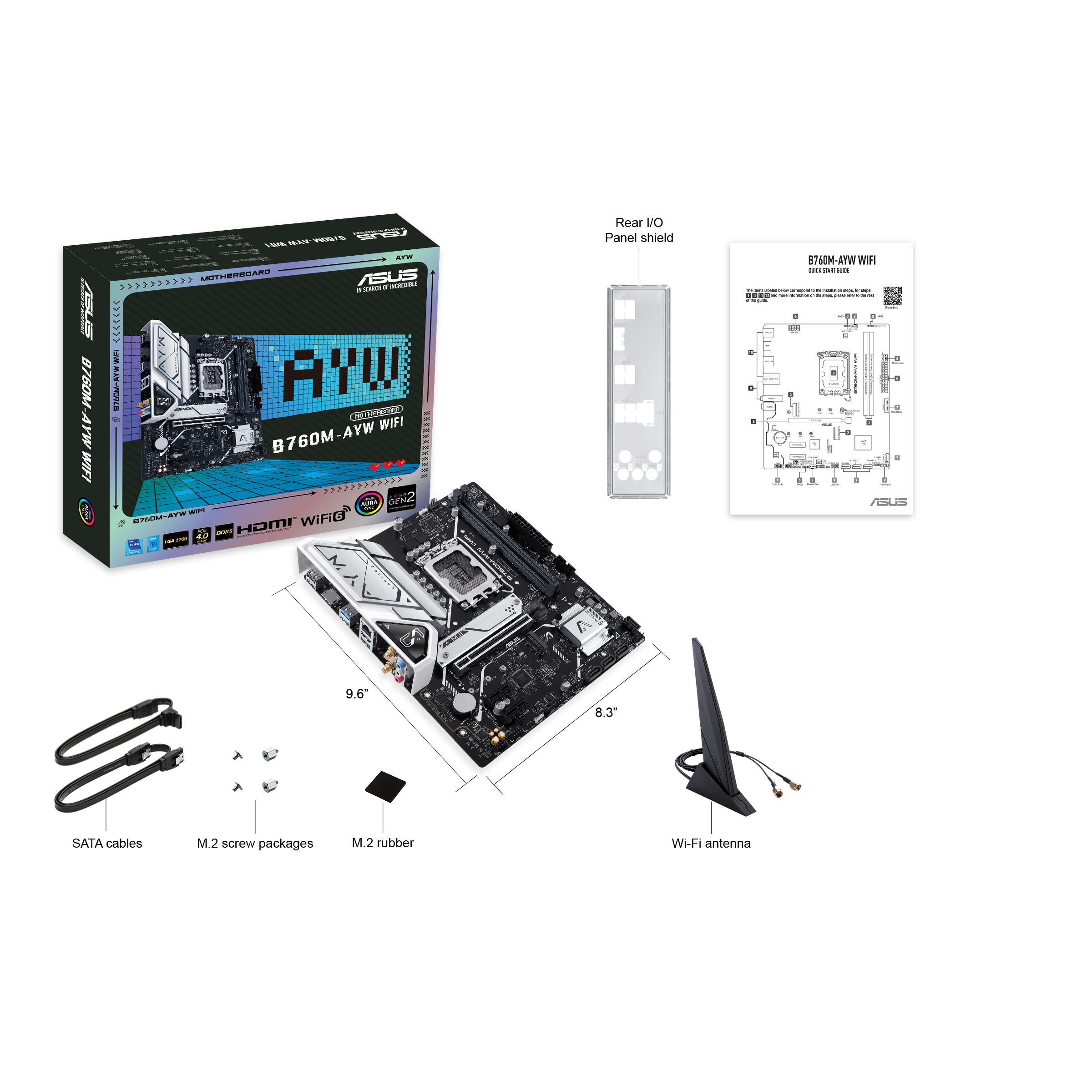 ASUS B760M-AYW WIFI thumbnail 5