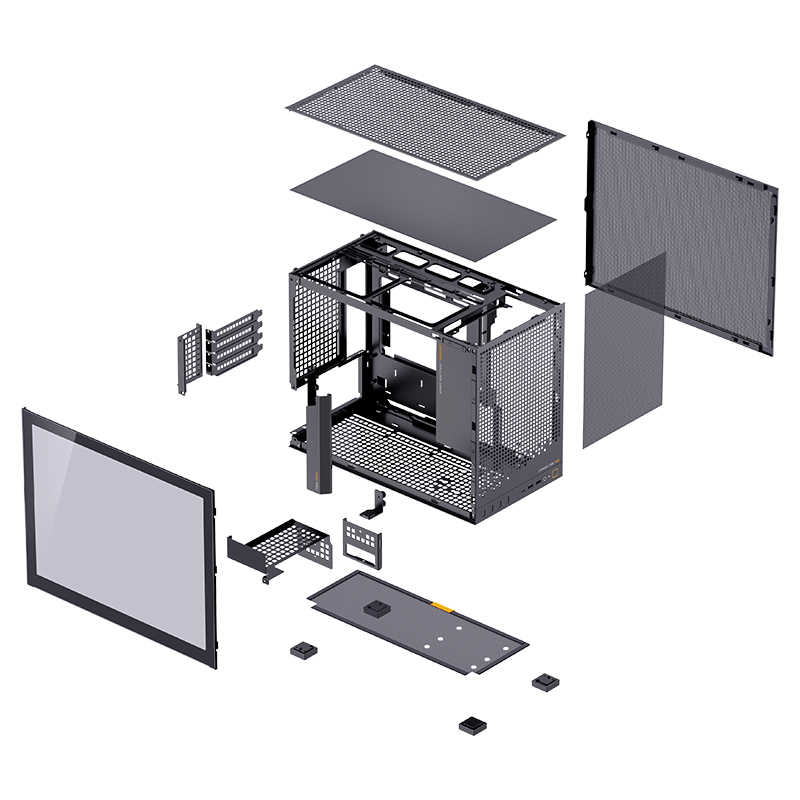 JONSBO D32 PRO VERSION MATX CASE BLACK thumbnail 14