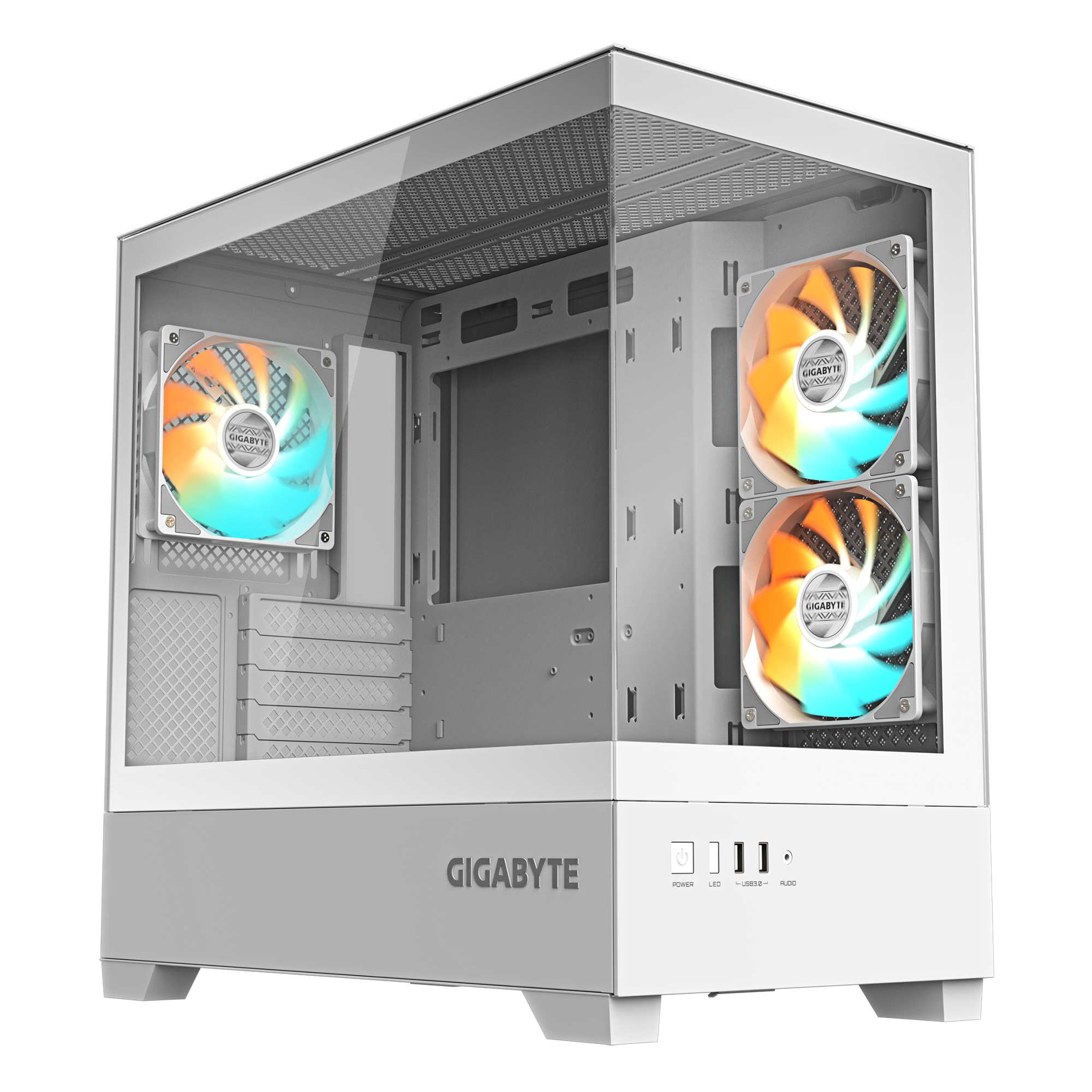 GIGABYTE C201 PANORAMIC CASE ICE